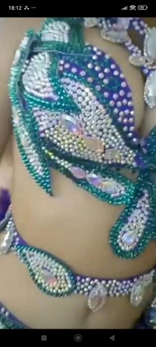 Vestido de fiesta gitana