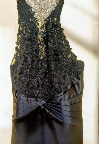 Vestido fiesta Coast T.38 Negro