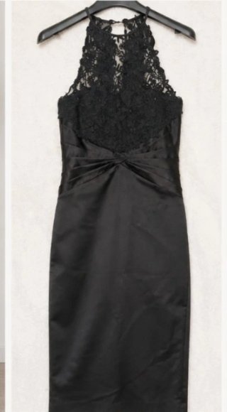 Vestido fiesta Coast T.38 Negro