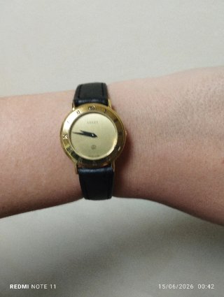 Orologio Gucci Dorato e Nero Nuovo