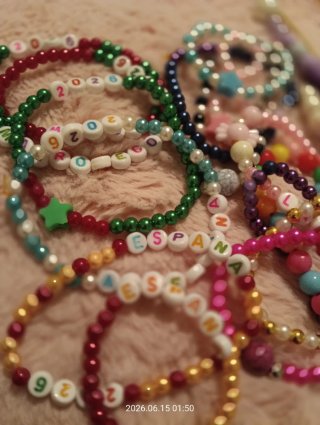Pulseras personalizadas con nombres