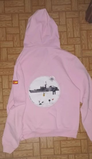 Regalo leer!!Sudadera rosa con capucha