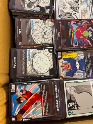 Lote Cartas Dragon Ball TCG