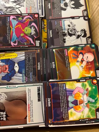 Lote Cartas Dragon Ball TCG