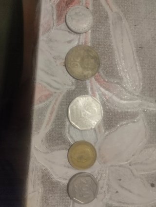 Lote de 5 monedas antiguas