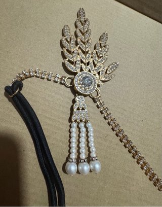 Vestido lentejuelas flecos años 20