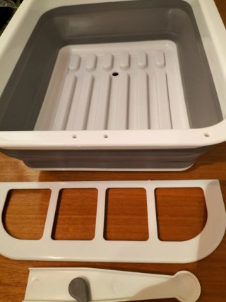Escurridor Vajilla Plegable Multifuncional
