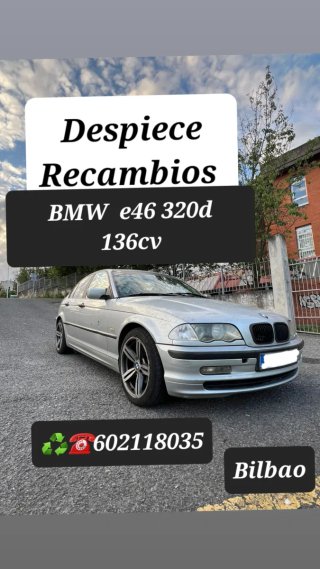 Despiece BMW e46 320d 136cv