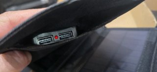 Panel solar 20W para carga