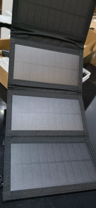 Panel solar 20W para carga