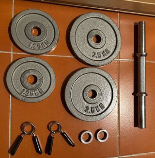Set Mancuernas 2.5Kg + 1.25Kg