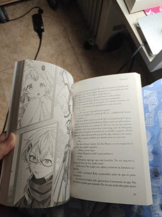 Novela ligera Las Lágrimas Del Homunculo