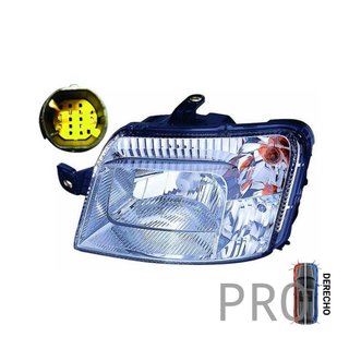 Faro Principal Eléctrico Con Motor - Derecho - Fiat PANDA (2003-2011)