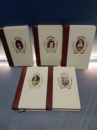 5 libros, amigos de la historia, ediciones ferni, años 70