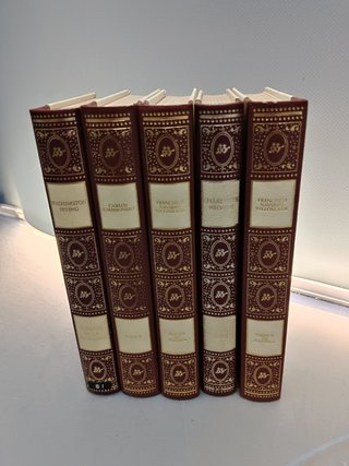 5 libros, amigos de la historia, ediciones ferni, años 70