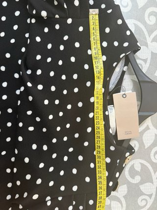 Vestido Lunares Sfera Nuevo con Etiqueta / Sfera P