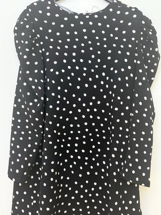 Vestido Lunares Sfera Nuevo con Etiqueta / Sfera P