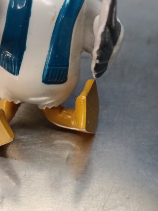 Figura PVC, Gaviota Aviadora Wilbur - Personaje de los Rescatadores de Cangurolandia - Disney.