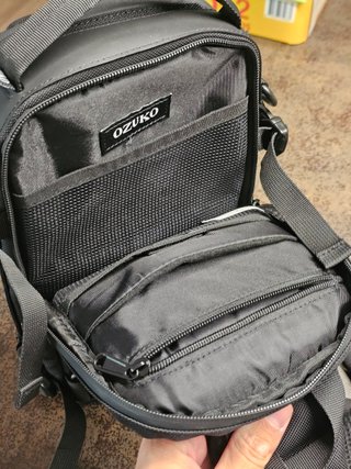Bolso bandolera OZUKO Negro