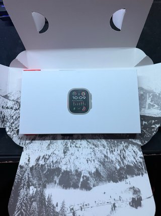 Apple Watch Ultra Negro/Plateado nuevo