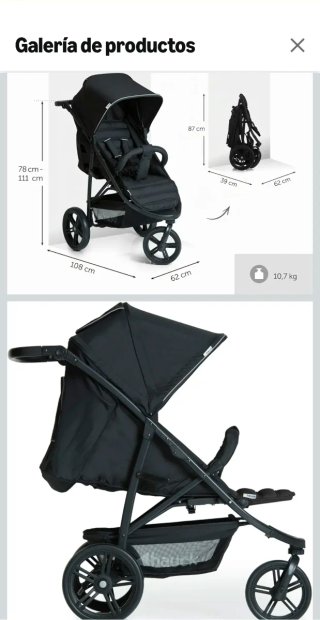 Carrito Hauck Rapid 3 Plus
