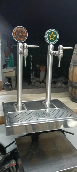 Cerveza Serpentín 2 Grifos