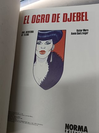 comic underground, EL OGRO DE DJEBEL - FELINA 2 - 1988