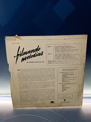 disco, lp, descatolagado, Various – Filmando Melodías , LP, Comp 1962, Spain