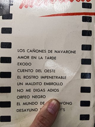 disco, lp, descatolagado, Various – Filmando Melodías , LP, Comp 1962, Spain