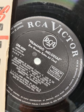 disco, lp, descatolagado, Various – Filmando Melodías , LP, Comp 1962, Spain