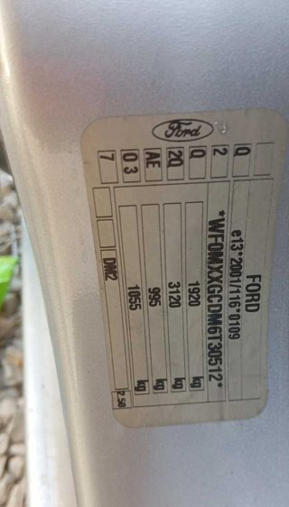 Asiento delantero ford focus c-max (cap) 30 388040