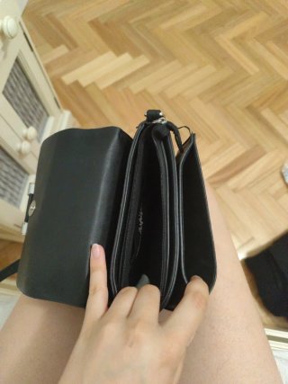 Bolso negro bandolera