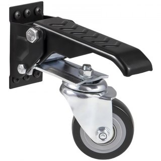 Ruedas de Caster para Banco de Trabajo, Capacidad de Carga de 74.8kg, Juego de 4, Ruedas Retráctiles de 6.3cm de Alta Resistencia, Ruedas Ajustables Montadas Lateralmente con Giro de 360° para Ban...