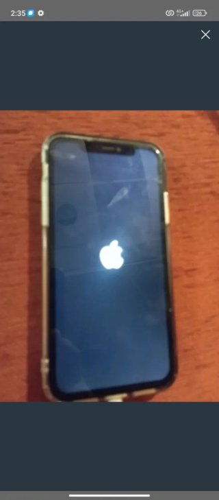 iPhone blanco.