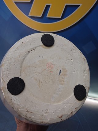 florero, jarron, ceramica, 43 cm, buen estado