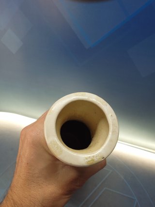 florero, jarron, ceramica, 43 cm, buen estado
