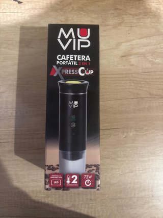Cafetera Portátil MUVIP XPRESS CUP 3 en 1
