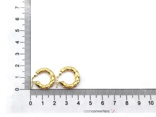 argollas oro 18k