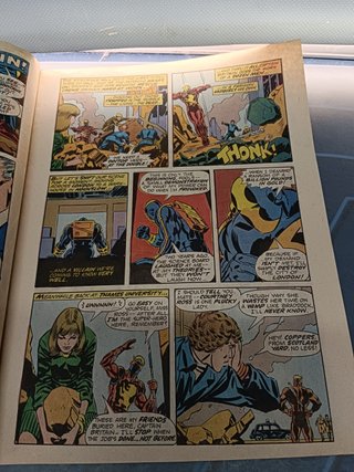 Marvel Comic. Captain Britain #5, 1976. UK.