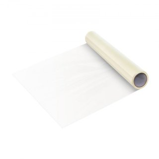 Película de Protección para Alfombra, 24" x 200' Escudo para Suelos y Superficies con Respaldo Autoadhesivo e Instalación Fácil, Rollo de Protector de Alfombra de Polietileno para Construcción y R...