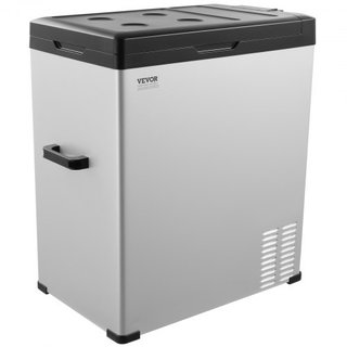 Refrigerador de Coche, Refrigerador de Coche de 12 Voltios, Congelador Portátil de Zona Única de 70 L, Rango Ajustable de -4℉ a 68℉, Enfriador de Compresor de 12/24V CC y 100-240V CA para Exterior...