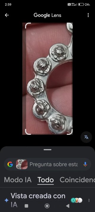 Anillo Rosario Jesús Oración