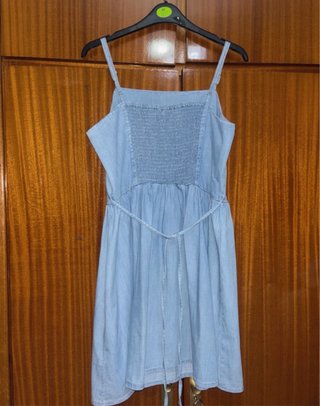 Vestido tirantes Lefties azul claro Talla M