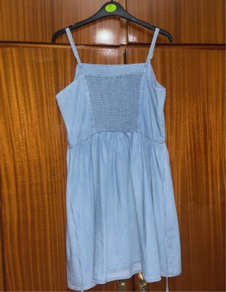 Vestido tirantes Lefties azul claro Talla M