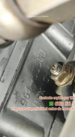 Renault cabap23268999 motor f9qa734 mega Ref:31449