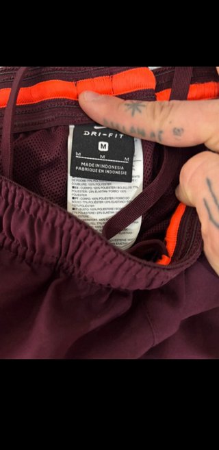 Completo Nike barcelona Uomo Rosso M nuovo comoda