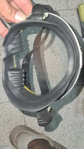 Gafas buceo vintage Nemrod Tempered