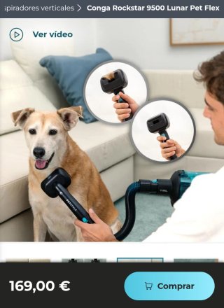 ✅️ Cecotec Conga Rockstar 9500 Lunar Pet Flex