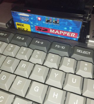Msx Microsdmapper 512kb v3 sd incluida