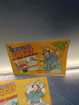 5 tebeos, INSPECTOR GADGET COMIC nº 1, 3, 8, 10 y 11- TOSTARICA CUETARA AÑOS 80